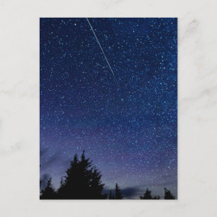 Perseid Meteor Shower Postkarte