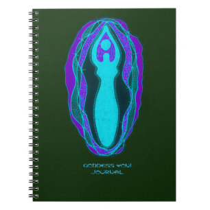 Persephone Goddess Yoni Journal Notizblock
