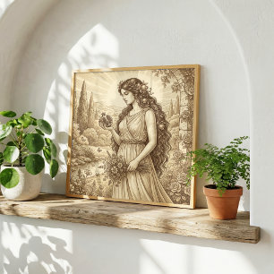 Persephone Griechische Mythologie Poster