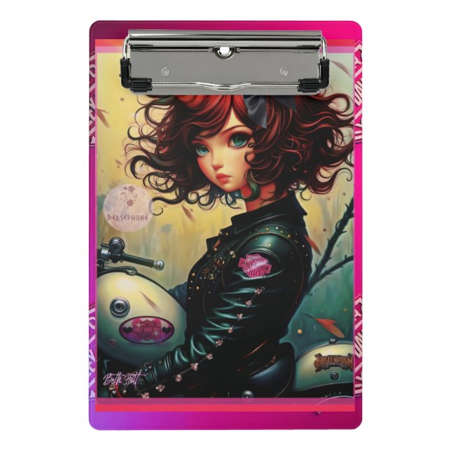 Persephone Mini Clipboard Mini Klemmbrett (Vorderseite)
