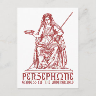 Persephone Postkarte