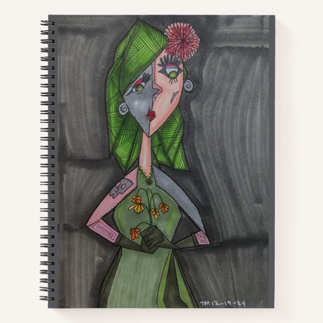 Persephone, Queen of the Underworld Notizbuch (Vorderseite)