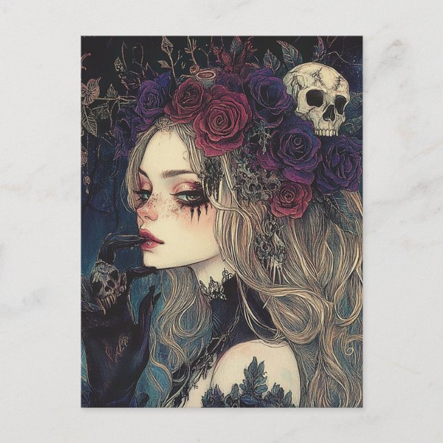 Persephone Queen of the Underworld Postkarte (Vorderseite)