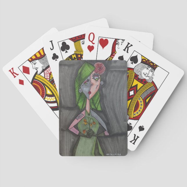 Persephone, Queen of the Underworld Spielkarten (Rückseite)