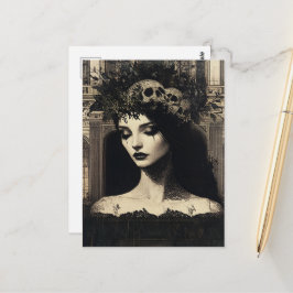 Persephone Schwarz/Weiß Postkarte