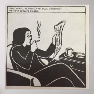 Persepolis - Erziehen Sie sich selbst Poster