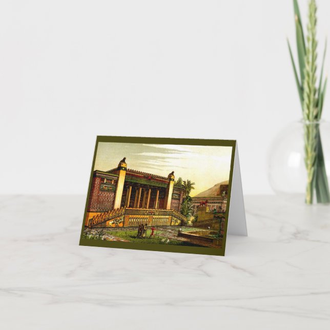 Persepolis Feiertagskarte (Vorderseite)