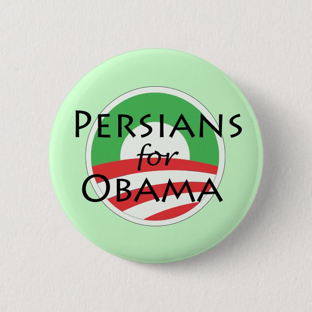 Perser für Obama Button (Vorderseite)
