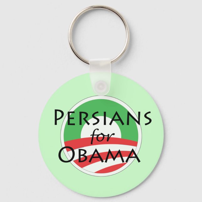 Perser für Obama Schlüsselanhänger (Vorderseite)