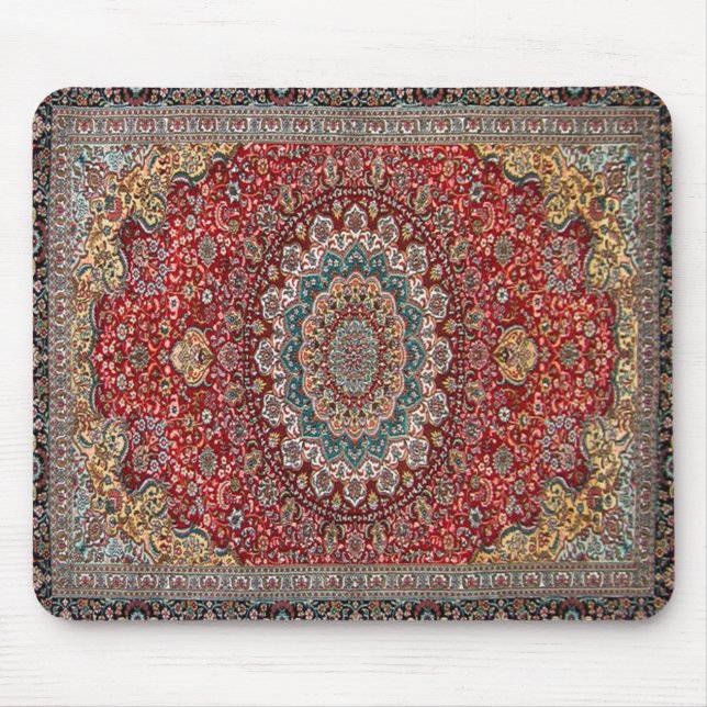 Perser-Teppich-Mauspad Mousepad (Vorne)