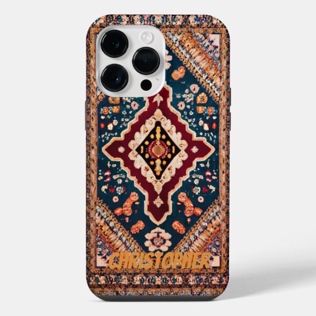 Perser-Teppich Orientteppich iPhone Hülle (Rückseite)
