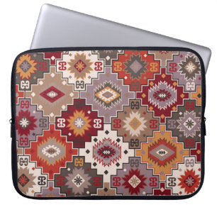 Perser-Teppich Originaldesign, tribal Textur. Ea Laptopschutzhülle