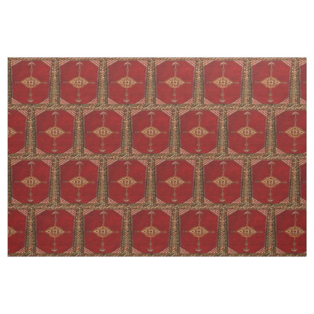 Perser-Teppichmuster Stoff (Fat Quarter (45,7 x 55,9 cm))