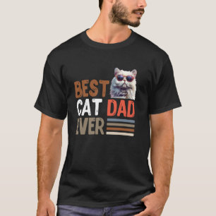Perserkatze BESTER KATZENVATER Aller Zeiten Vintag T-Shirt