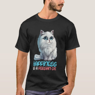 Perserkatze GLÜCK EINE PERSERKATZE Lustige Katzenm T-Shirt