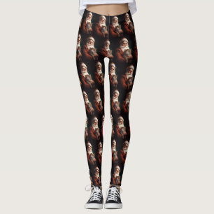 Perserkatze mit Weihnachtsfeiertag Leggings