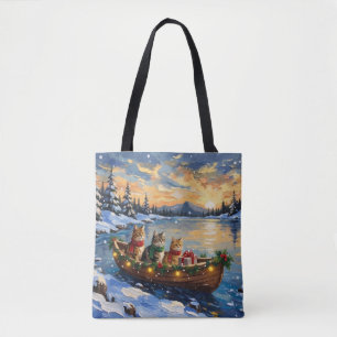 Perserkatze Weihnachtsboot Urlaub