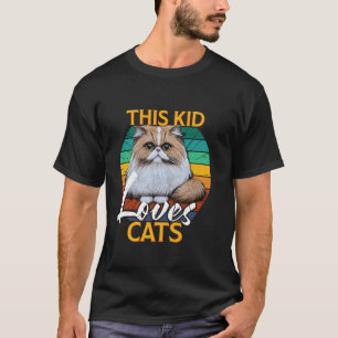 Perserkatzen DIESES KIND LIEBT KATZEN Perserkatze  T-Shirt