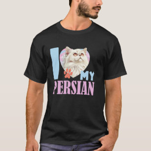 Perserkatzen ICH LIEBE MEINE PERSERKATZE Besitzer T-Shirt