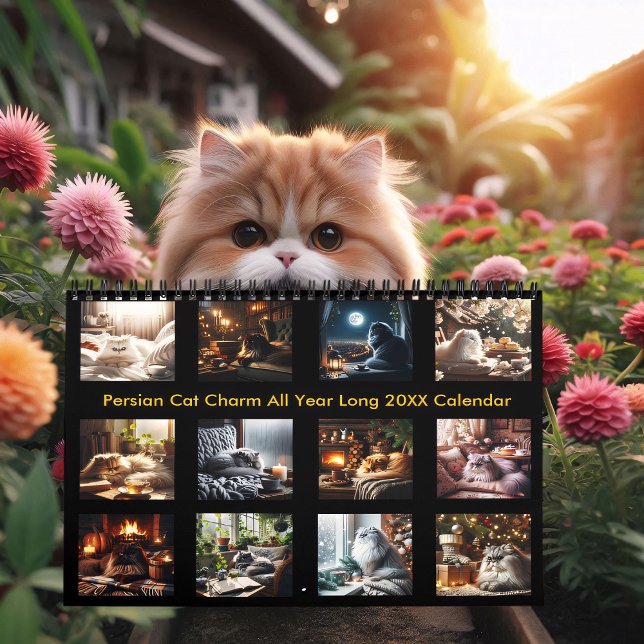 Perserkatzenarm ganzjährig 20XX Kalender (Von Creator hochgeladen)