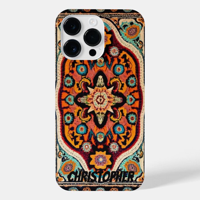 Perserteppich Vintag iPhone Hülle (Rückseite)