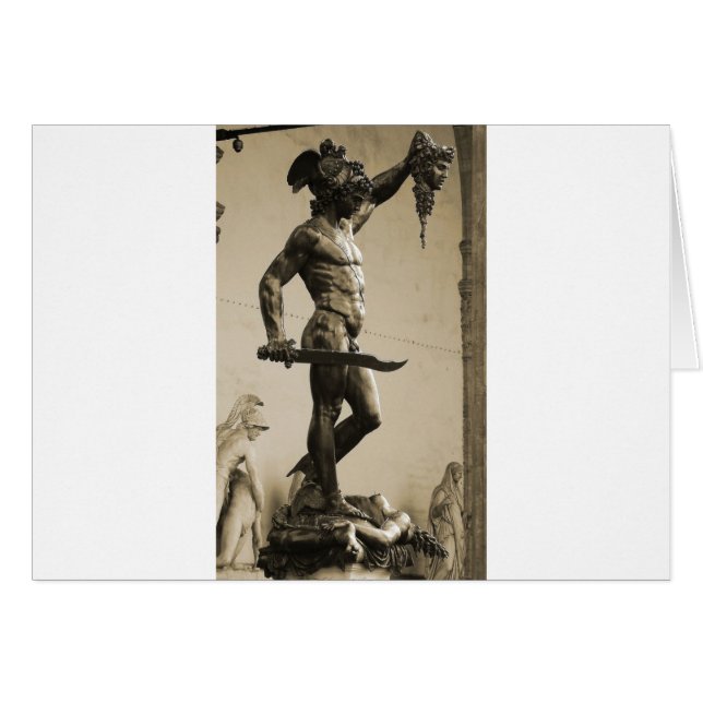 Perseus mit dem Kopf der Medusa (Vorderseite (Horizontal))