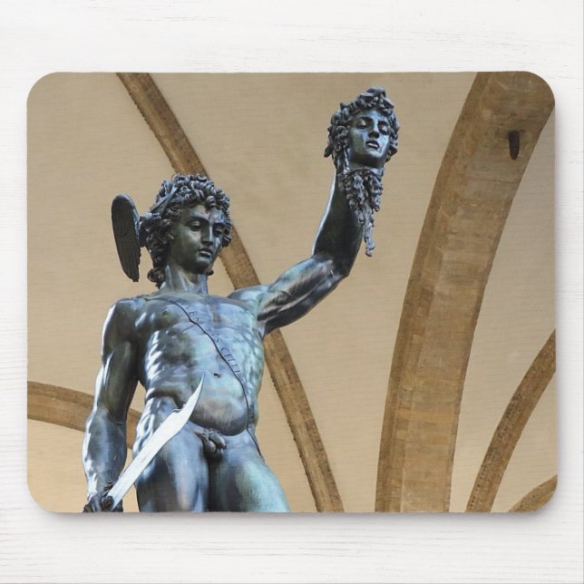 Perseus mit dem Kopf der Medusa Mousepad (Vorne)