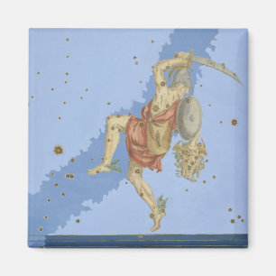 Perseus mit dem Kopf der Medusa, von 'Uranometria Magnet