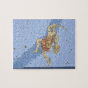 Perseus mit dem Kopf der Medusa, von 'Uranometria Puzzle