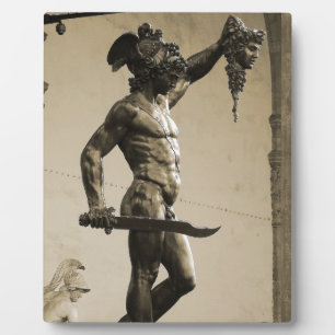Perseus mit dem Kopf von Medusa Fotoplatte
