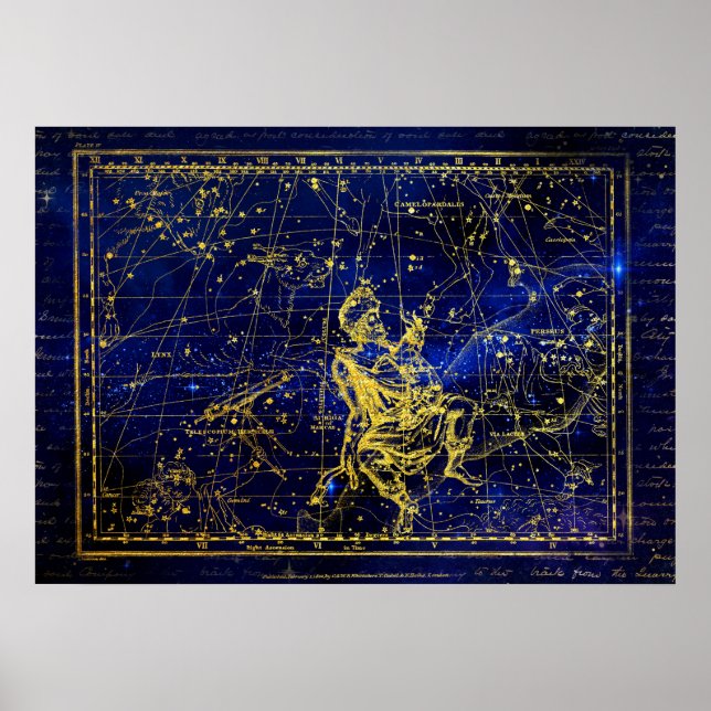 Perseus-Sternbildposter Poster (Vorne)