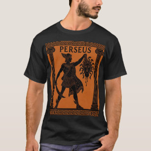 Perseus und Medusa Griechische Mythologie Held Kun T-Shirt