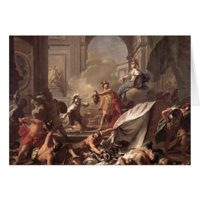 Perseus, unter dem Schutz Minerva (Vorderseite (Horizontal))