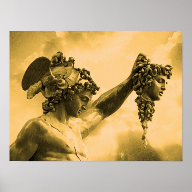 Perseus vs Medusa Poster (Vorne)