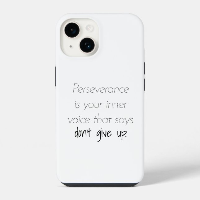 Perseverance iPhone-Hülle iPhone Hülle (Rückseite)