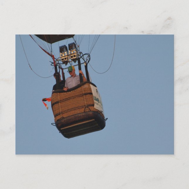 Pershing Balloon Derby 2009 Postkarte (Vorderseite)
