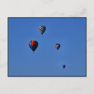 Pershing Balloon Derby 2009 Postkarte