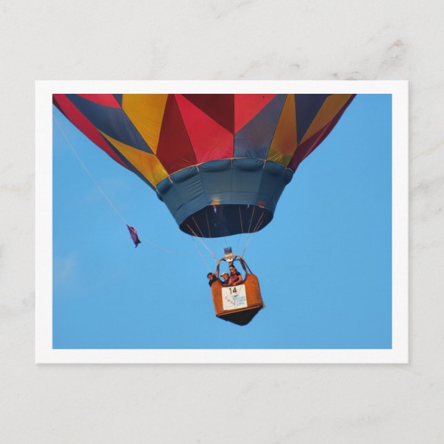 Pershing Balloon Derby 2009 Postkarte (Vorderseite)