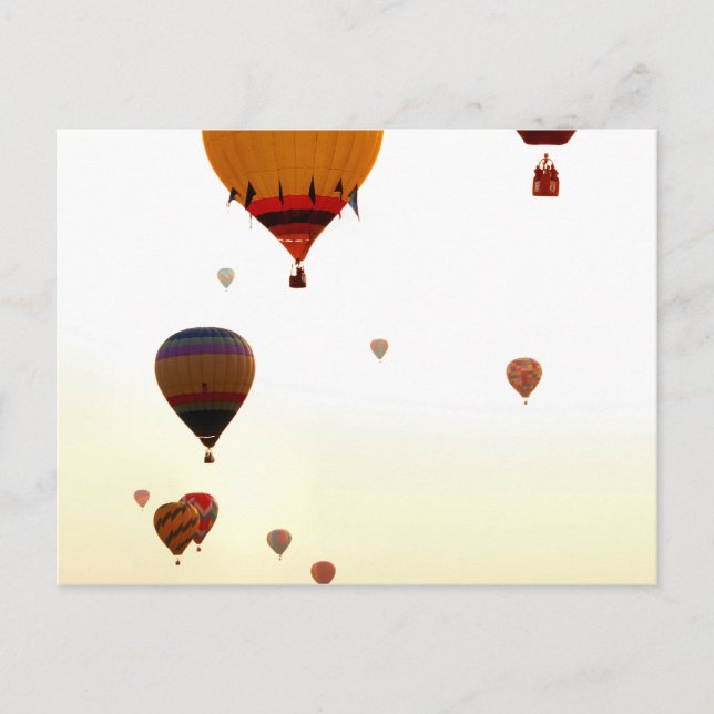 Pershing Balloon Derby 2009 Postkarte (Vorderseite)