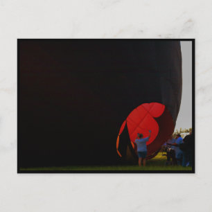 Pershing Balloon Derby 2009 Postkarte