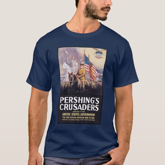 Pershings Kreuzfahrer T-Shirt (Vorderseite)