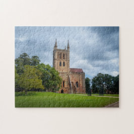 Pershore Abbey Worcestershire Fotografie Puzzle