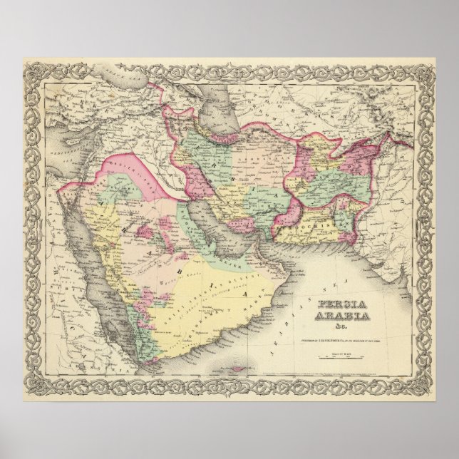 Persia Arabia Poster (Vorne)