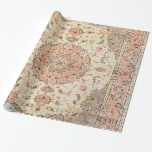 Persia Tabriz Blush Pfirsichpfirsich  Geschenkpapier