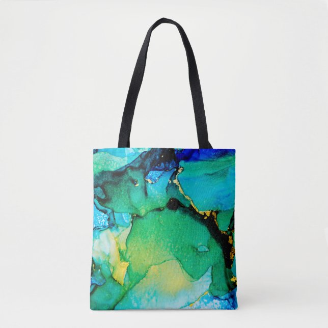 PERSIAN BLUE, Chartreuse grün. Sehr schöne Kunst (Vorderseite)