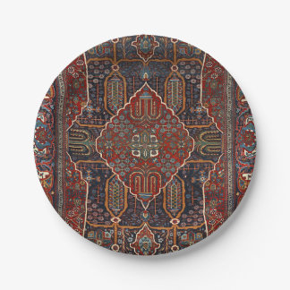 Persian Burnt Orange Rust Red Pappteller