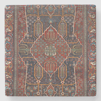Persian Burnt Orange Rust Red Steinuntersetzer