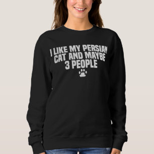 Persian Cat Breed Sweatshirt