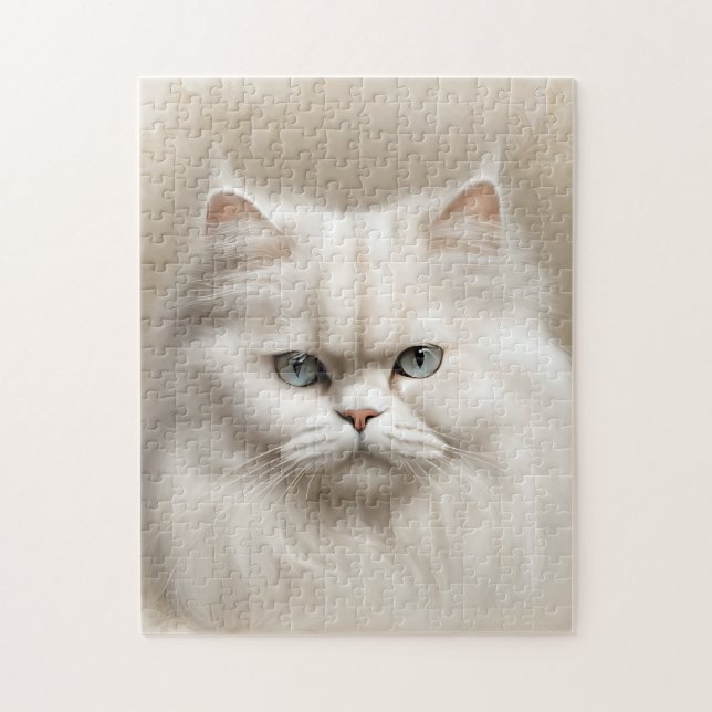 Persian Cat Feline Elegant Puzzle (Vertikal)