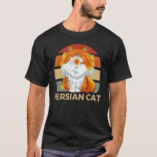 Persian Cat Owner Kitten Cat Breed Persian Vintag T-Shirt
